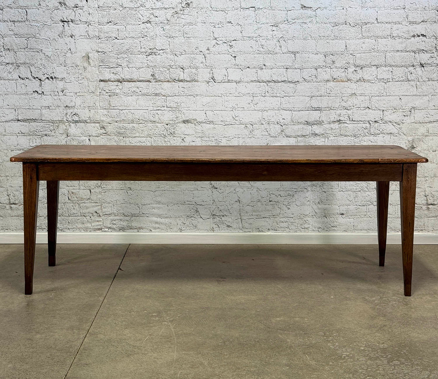 Antique Pine Farmhouse Dining Table