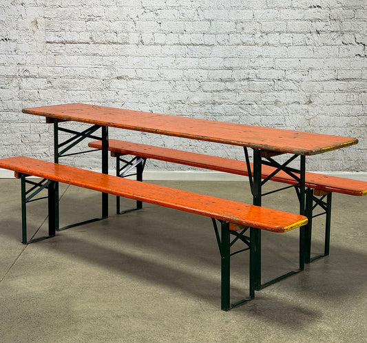 Vintage Beer Garden Table Set
