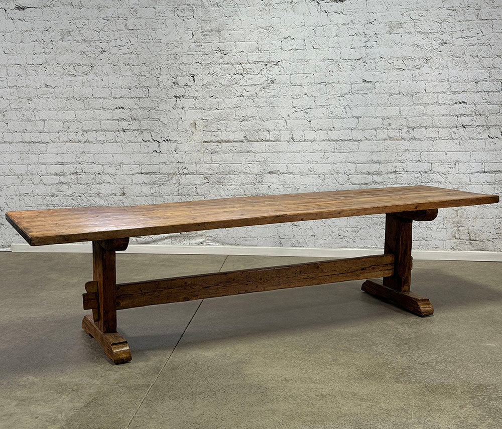 Antique Catalan Trestle Table c.1870