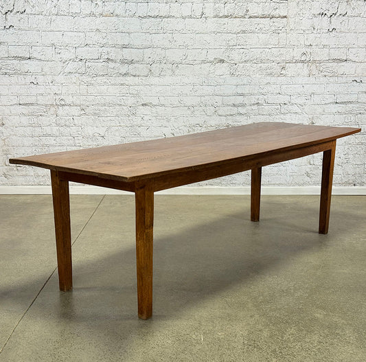 Antique French Elm Farmhouse Table