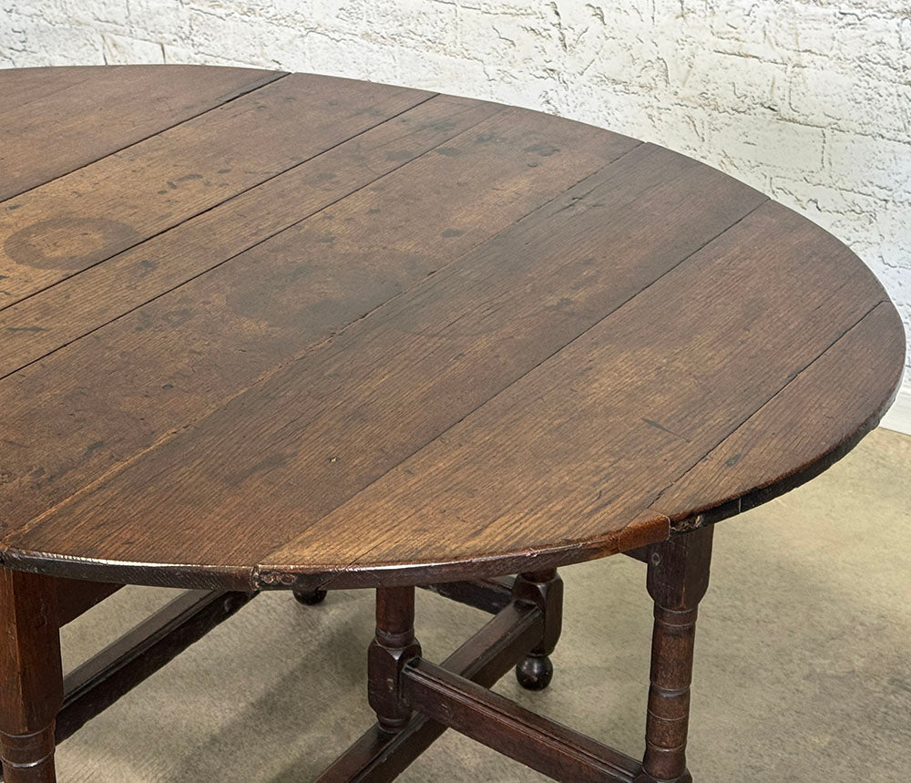 English Oak Gateleg Table