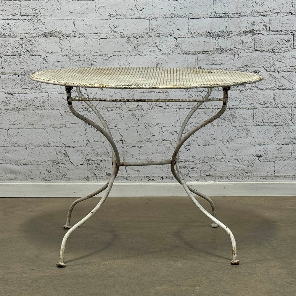 Zinc Bistro Table c.1890