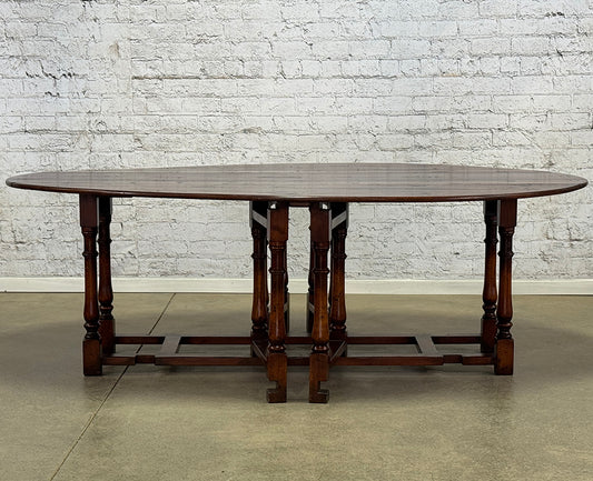 Oak Oval Gateleg Table