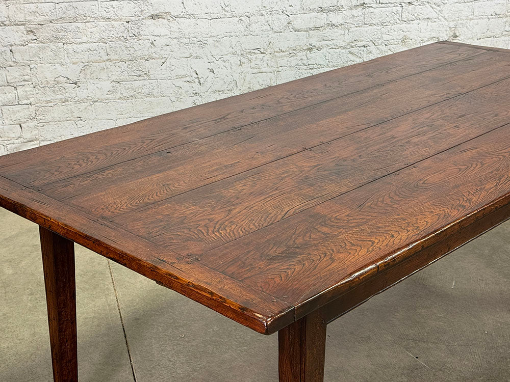 Handcrafted Oak French Farmhouse Extension Table