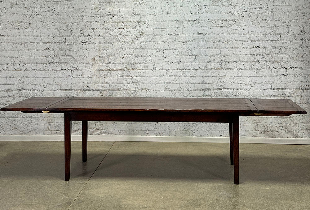 Handcrafted Oak French Farmhouse Extension Table