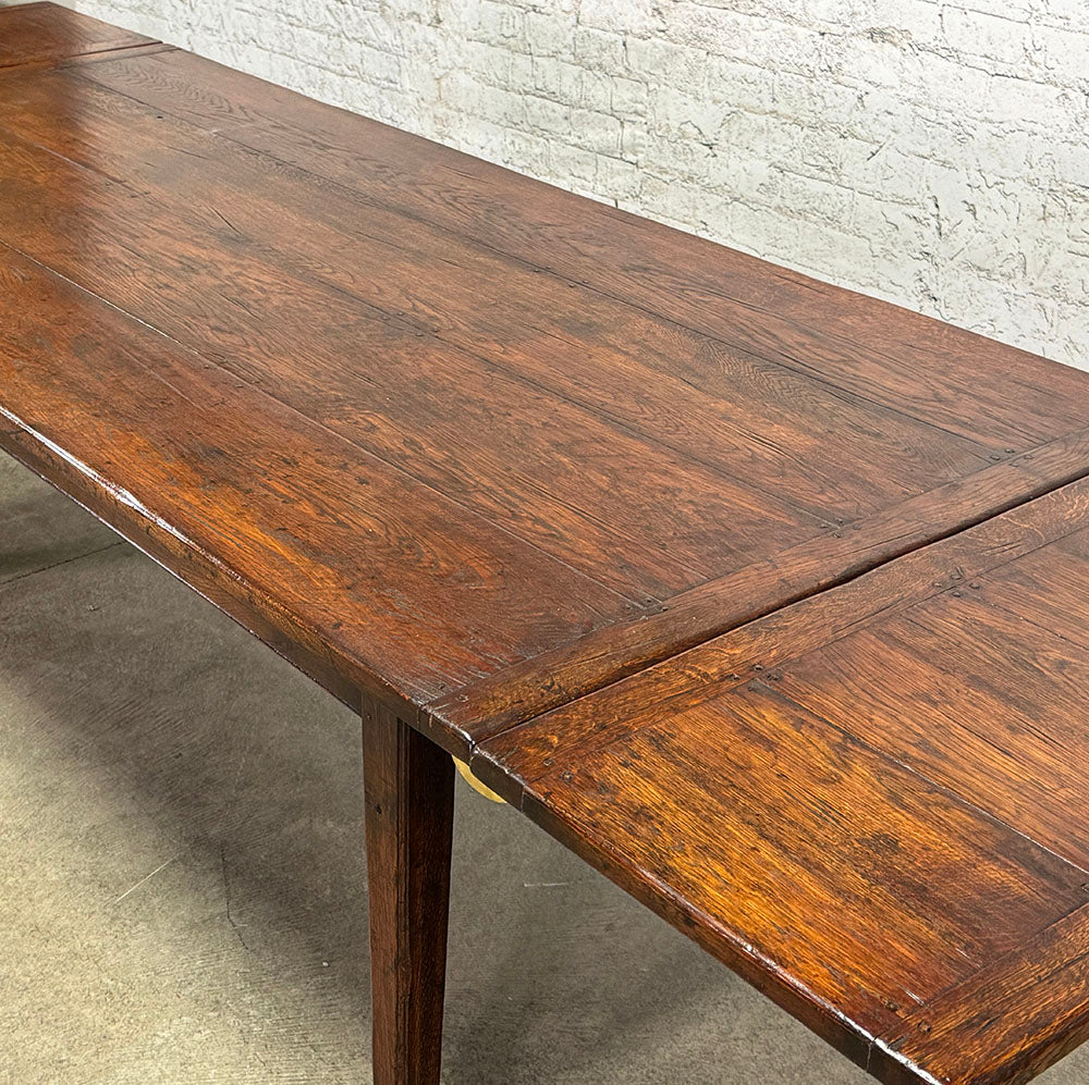 Handcrafted Oak French Farmhouse Extension Table