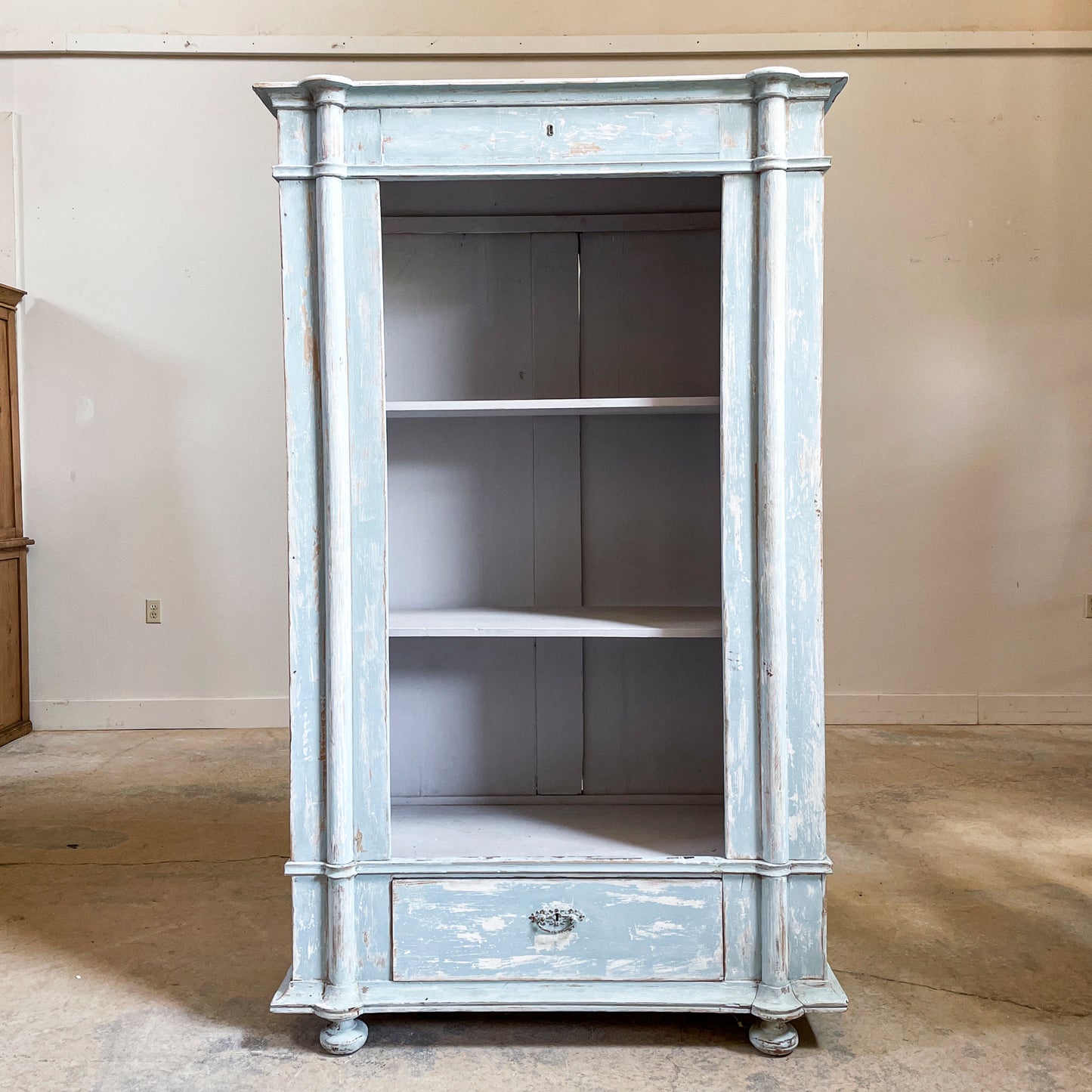 Antique Painted Cupboard