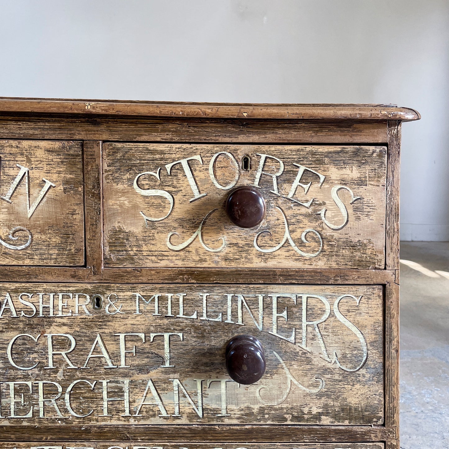 Antique English Chest of Drawers