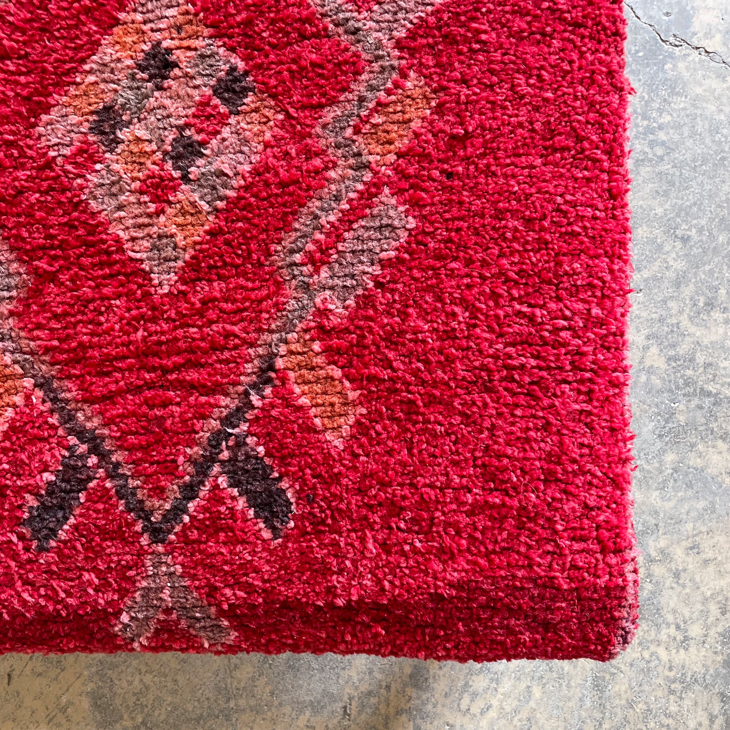 Antique Rug Cocktail Ottoman