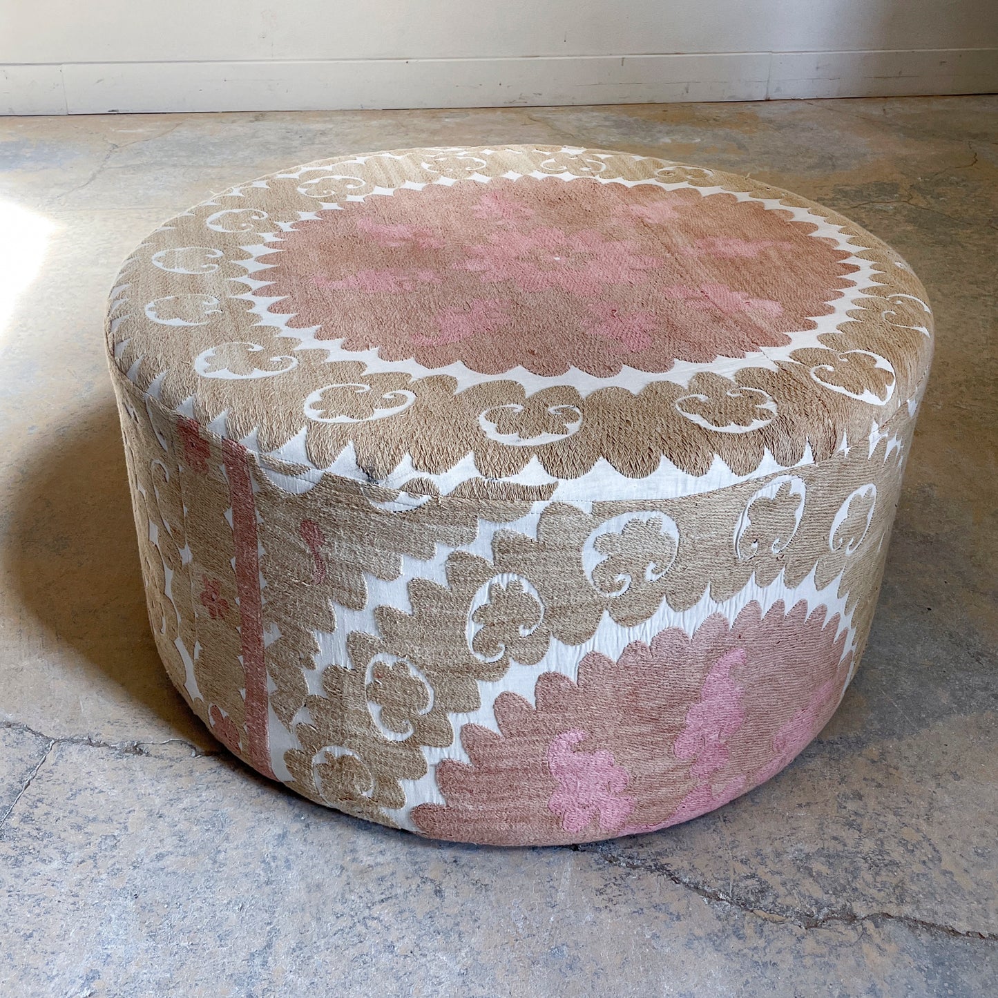 Large Round Ottoman
