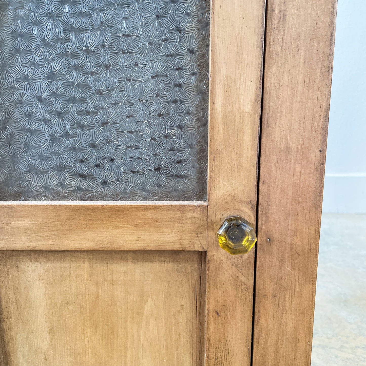 Small Antique Pine Wall Cupboards