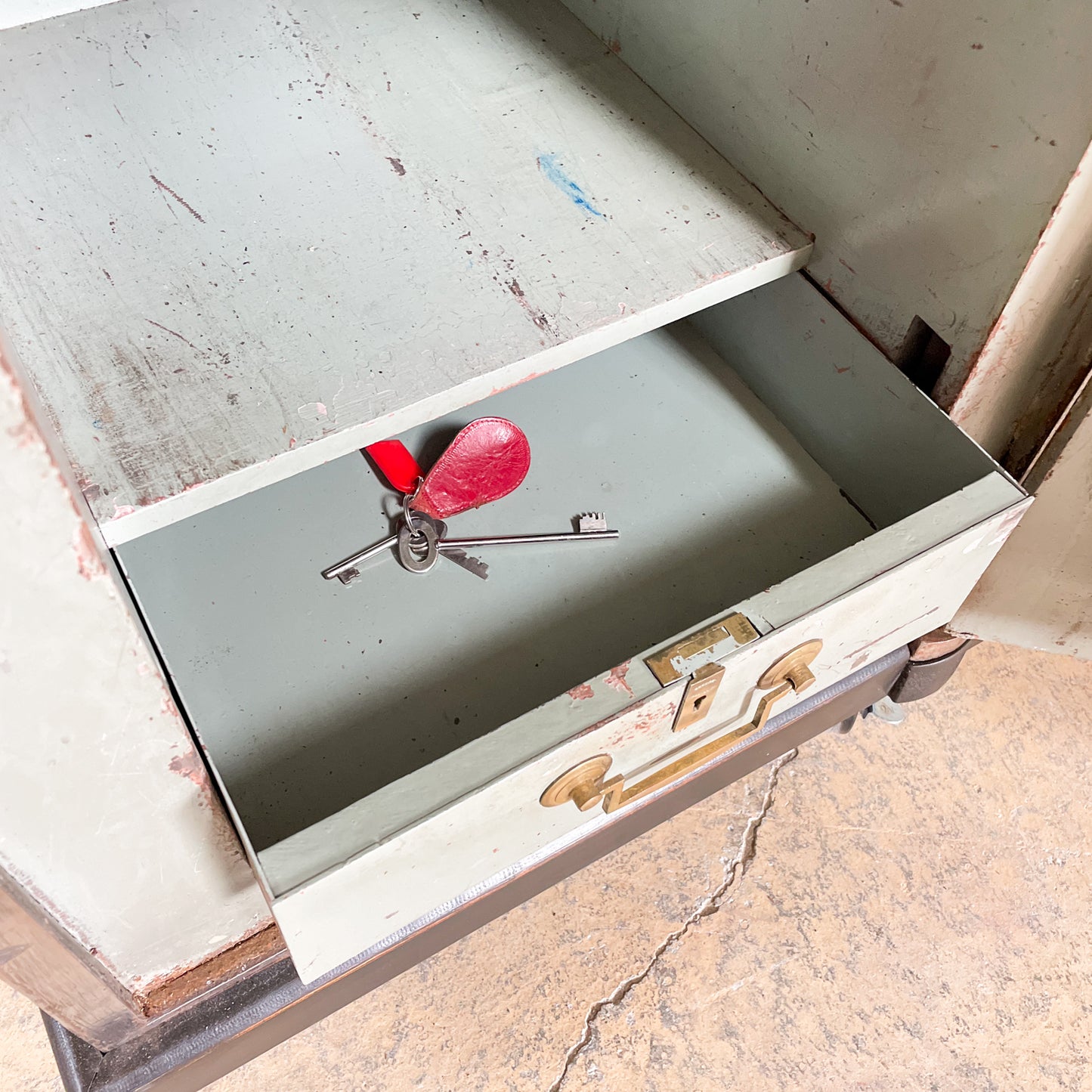 Antique English Safe From London