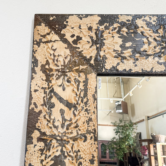 Pressed Tin Large Mirror