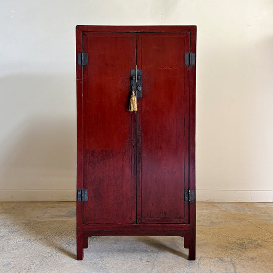 Red Asian Tall 2 Door Armories