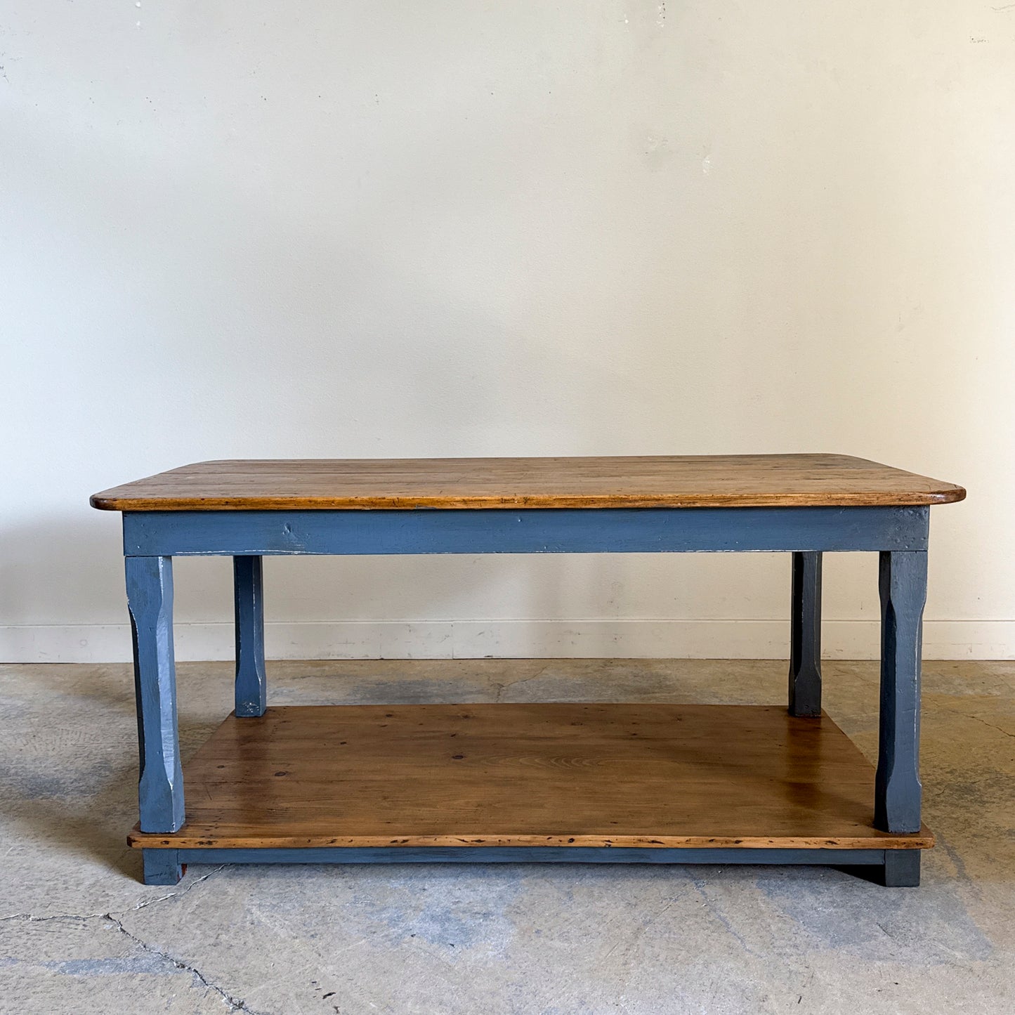 English Painted Work Table