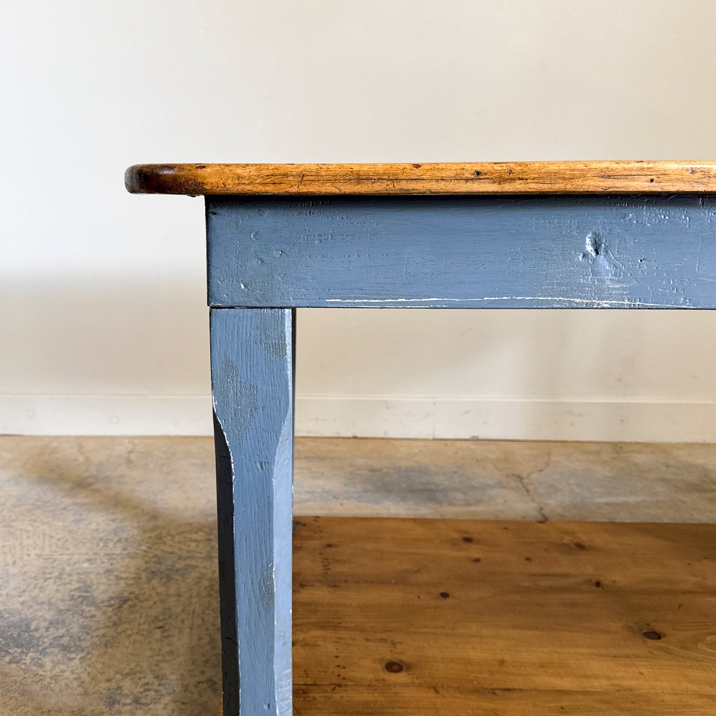 English Painted Work Table