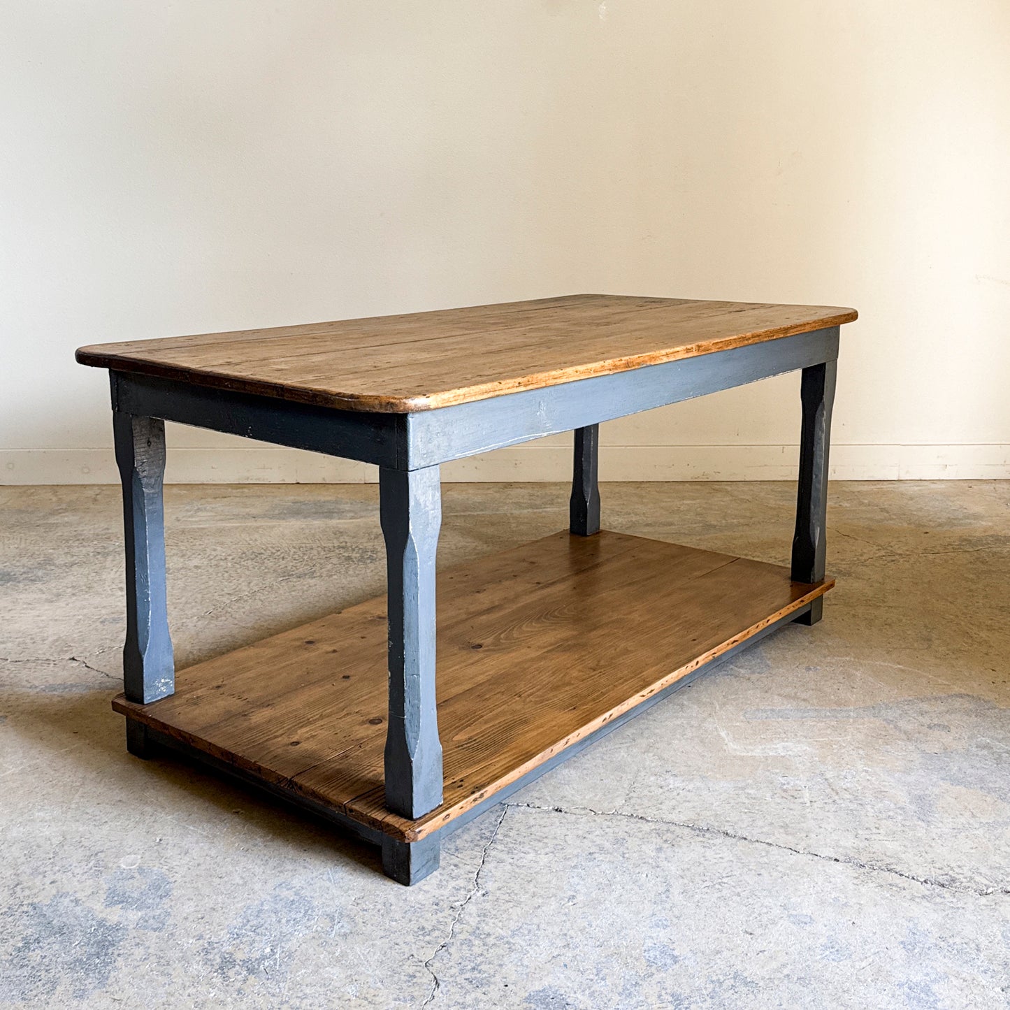 English Painted Work Table