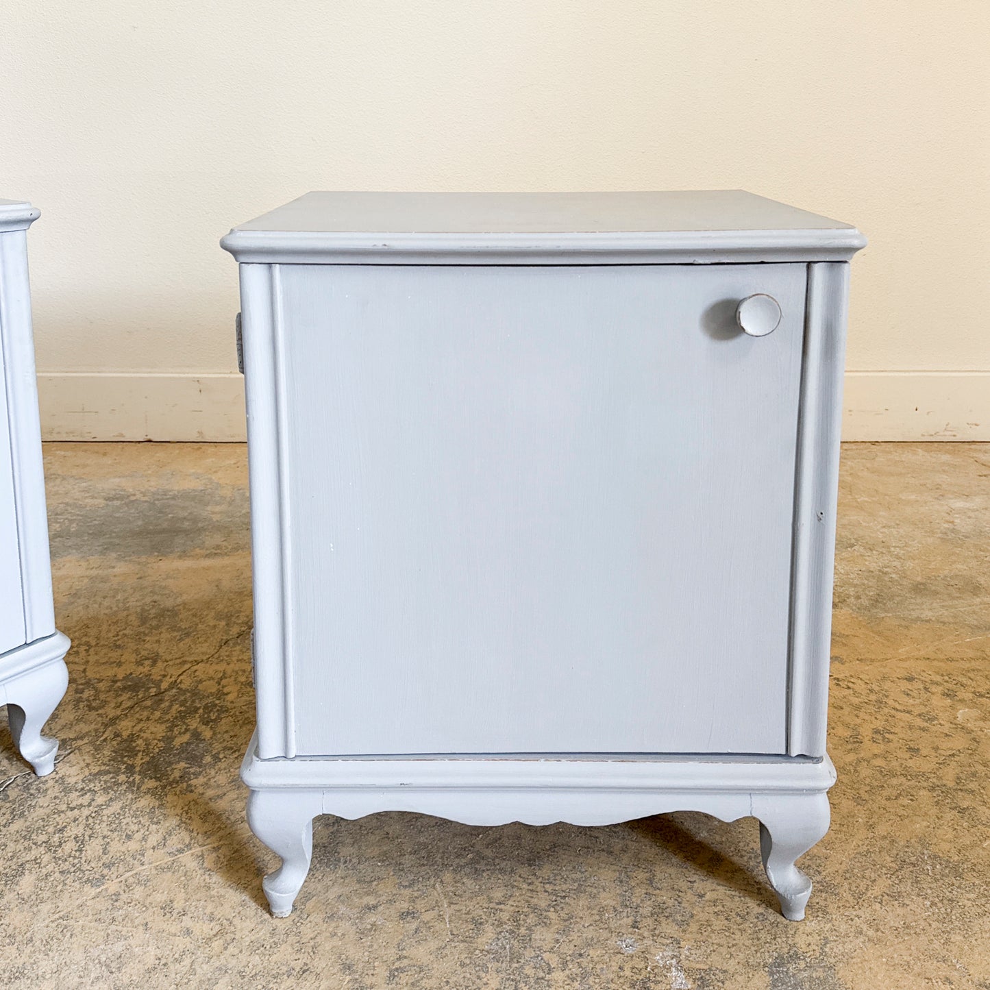 European Painted Bedside
