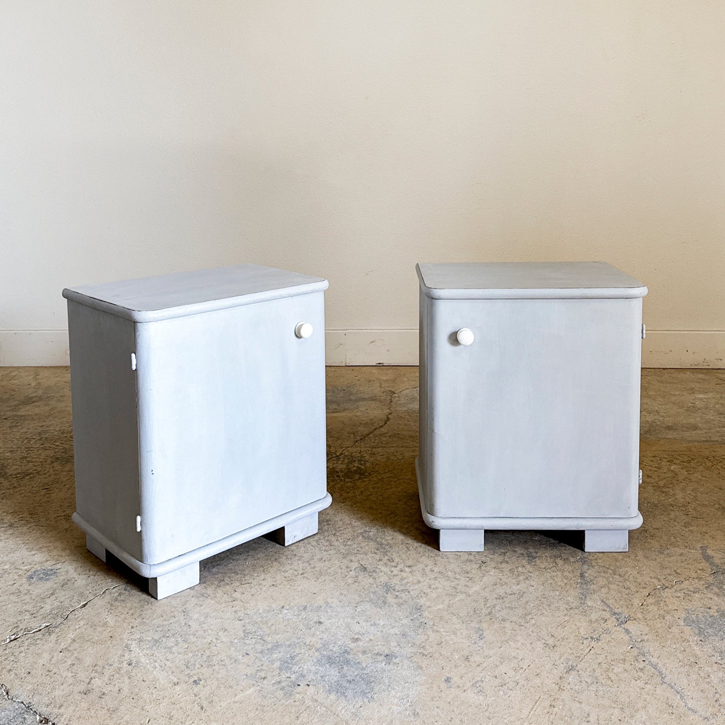 Vintage Painted Bedside
