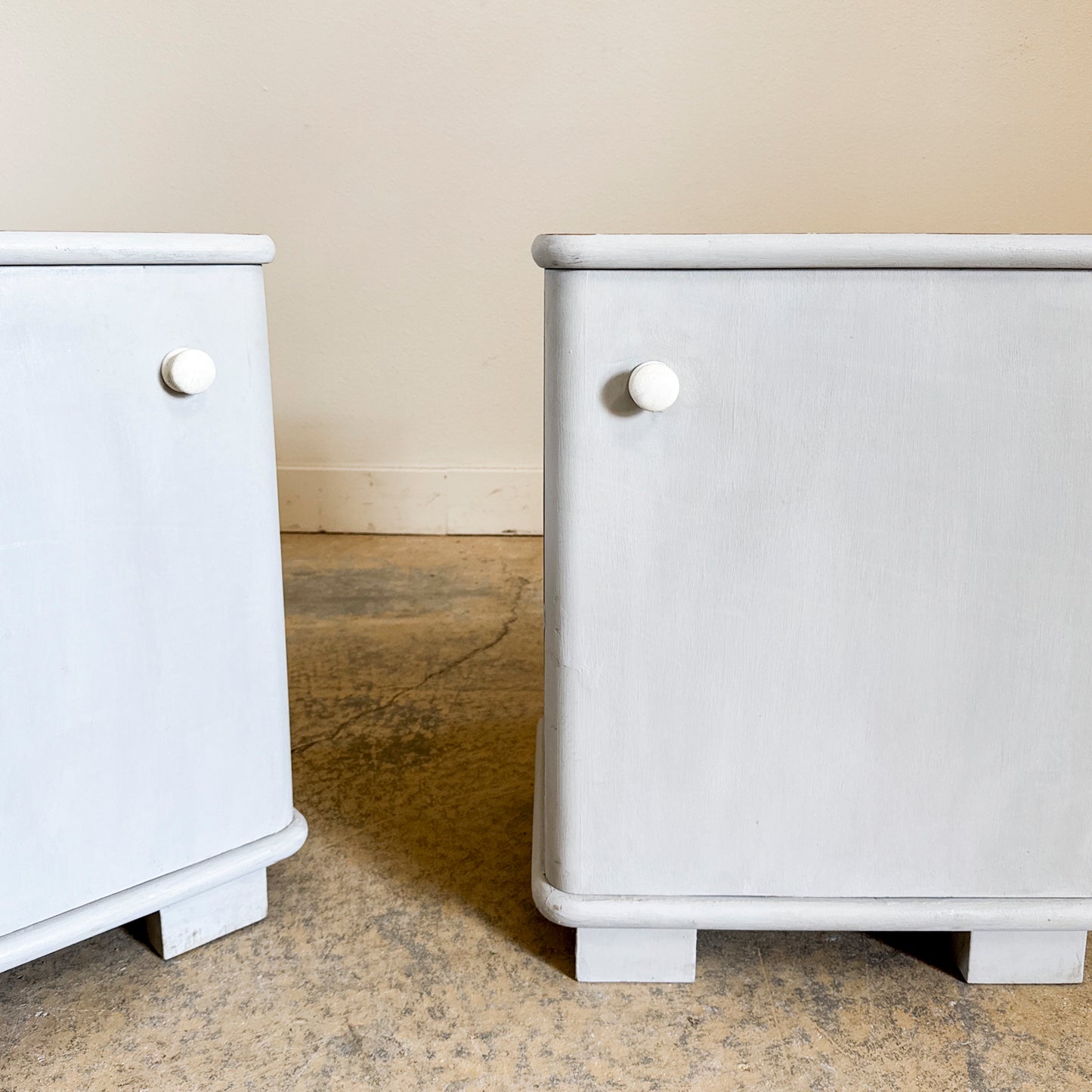 Vintage Painted Bedside