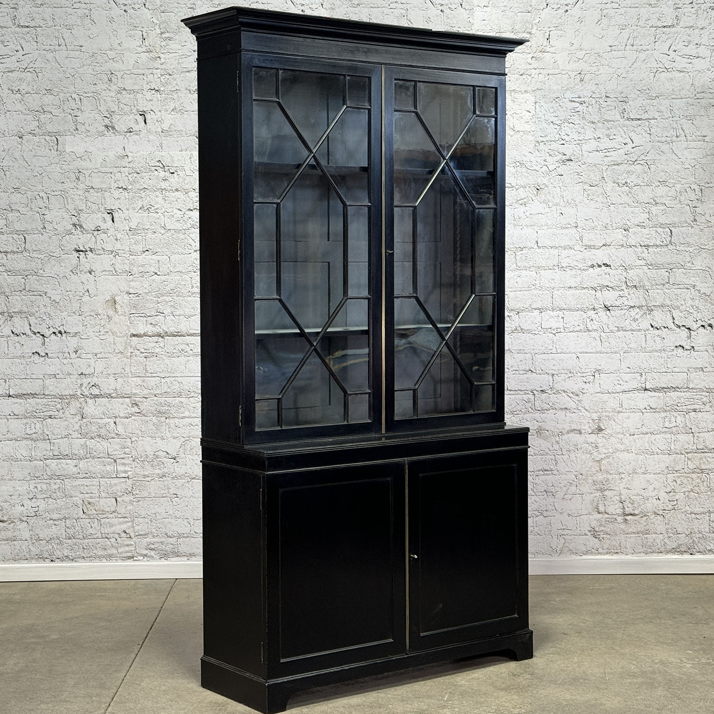 Late Georgian Antique Glazed Bookcase
