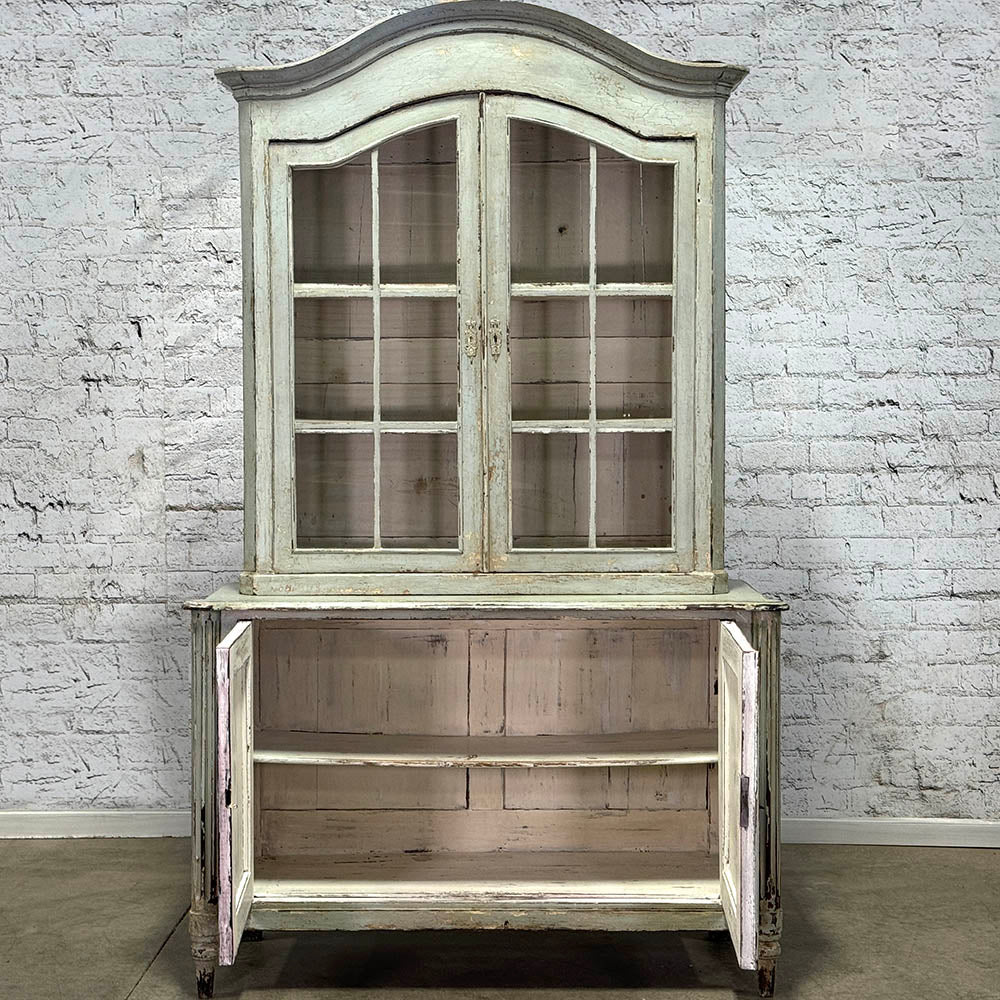 Antique French Glazed Buffet Du Corps c.1870