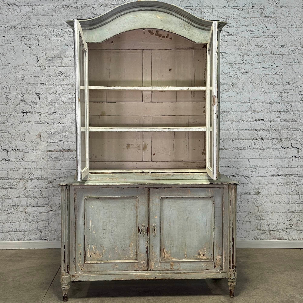 Antique French Glazed Buffet Du Corps c.1870