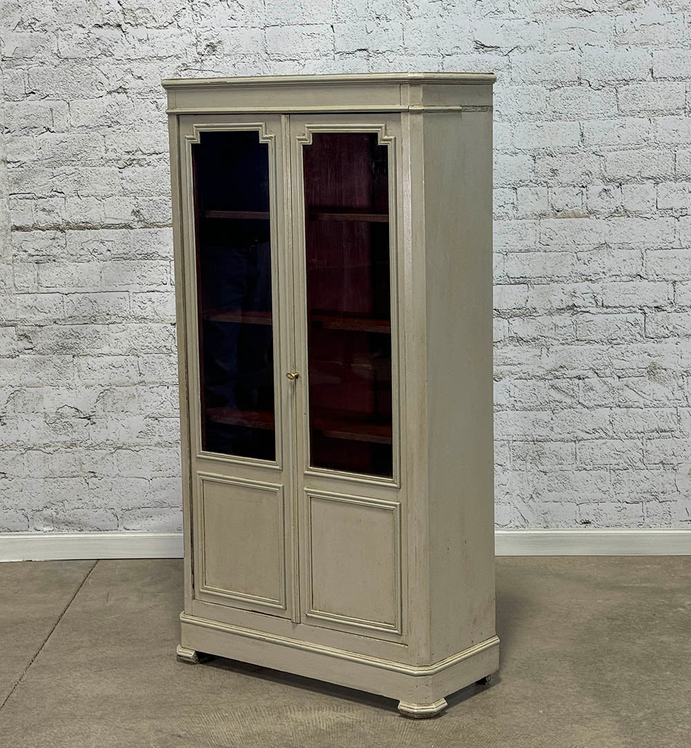 Petite French Glazed Cabinet c.1870