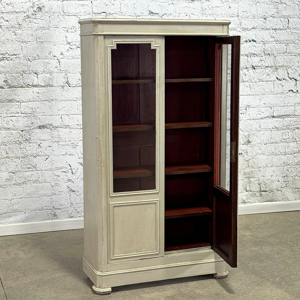 Petite French Glazed Cabinet c.1870