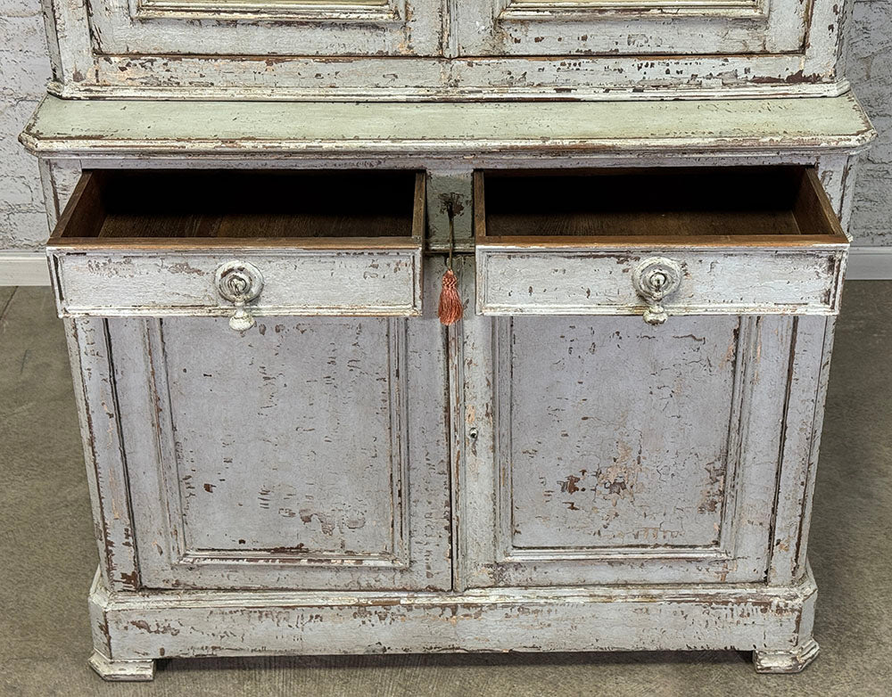 French Painted Buffet du Corps c.1850