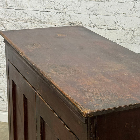 Antique English Pine Cupboard c.1890