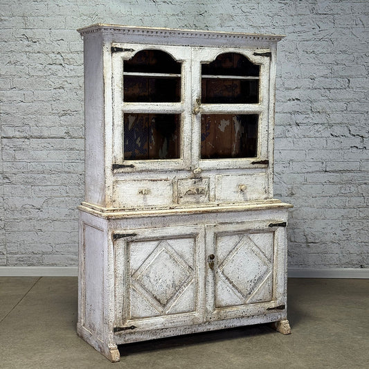 18th c.Painted Catalan Cupboard