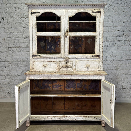 18th c.Painted Catalan Cupboard