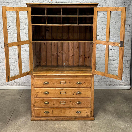 Antique Architects Cabinet