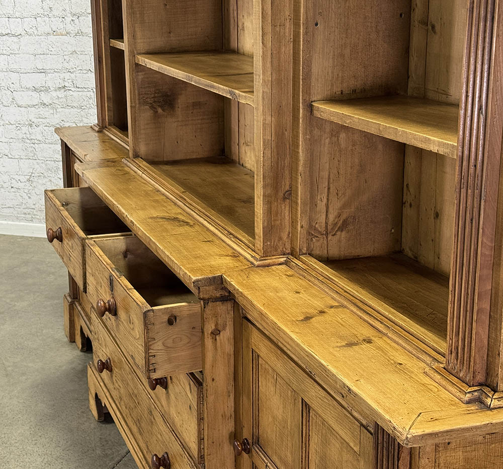 Reclaimed Pine Bookcase/Display Cupboard