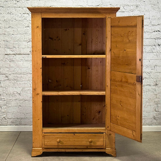 Pine Kitchen Cupboard with Drawer