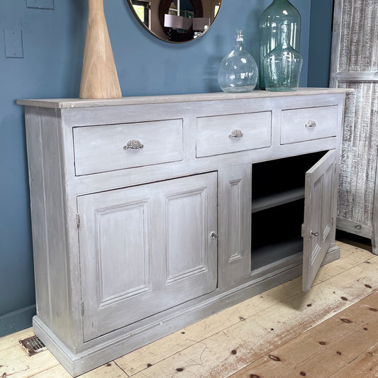 Antique Triple Buffet Deux Corps