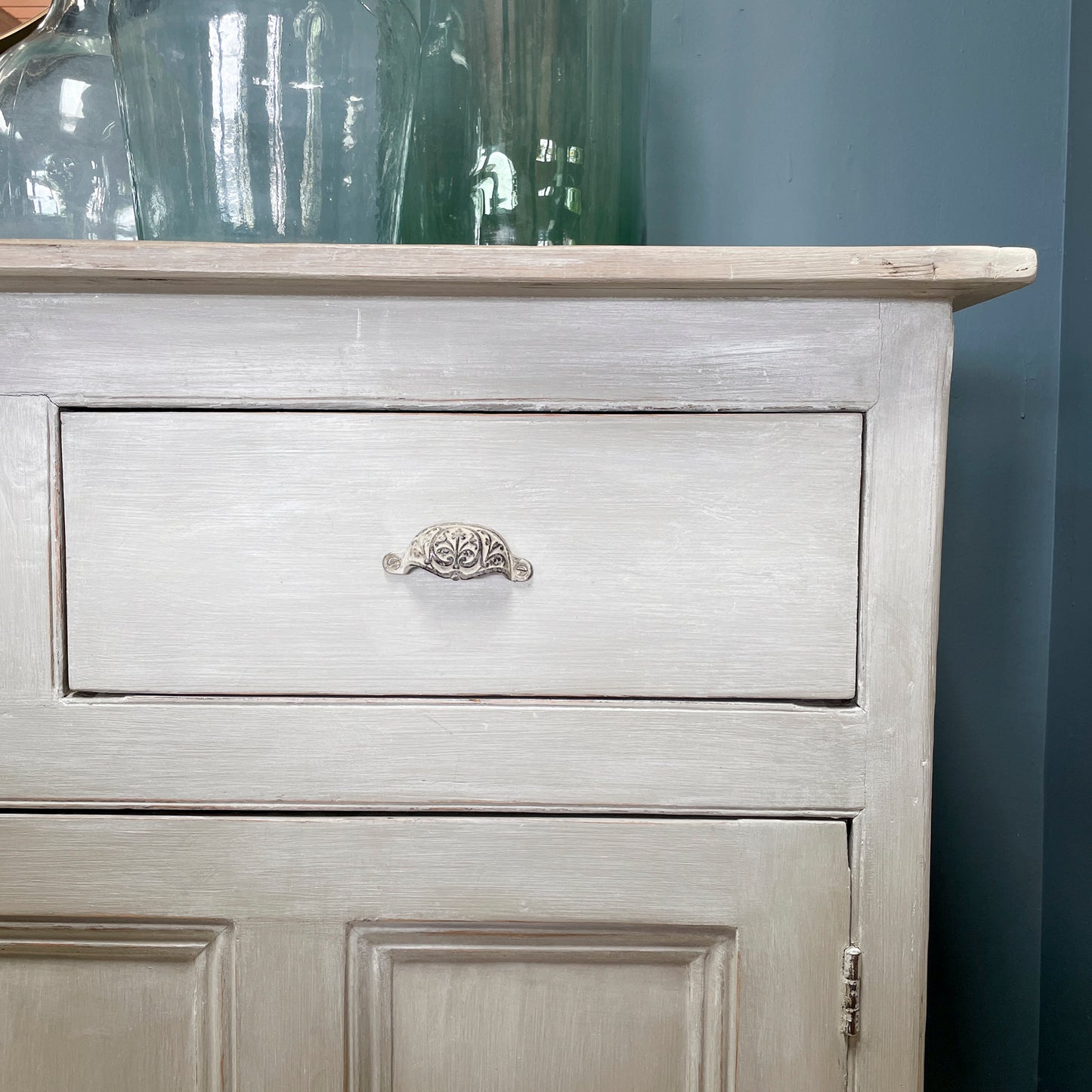 Painted Triple Drawer Buffet