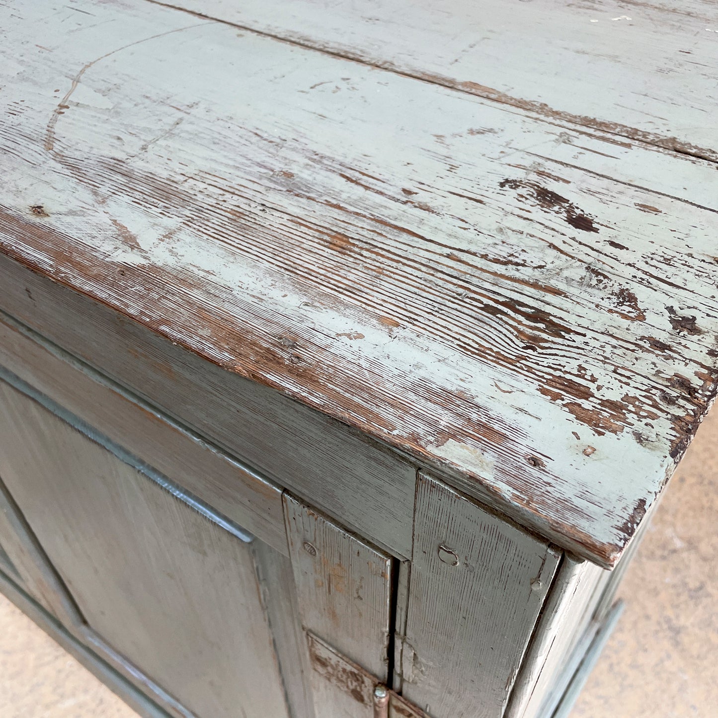 Painted English Dresser Base