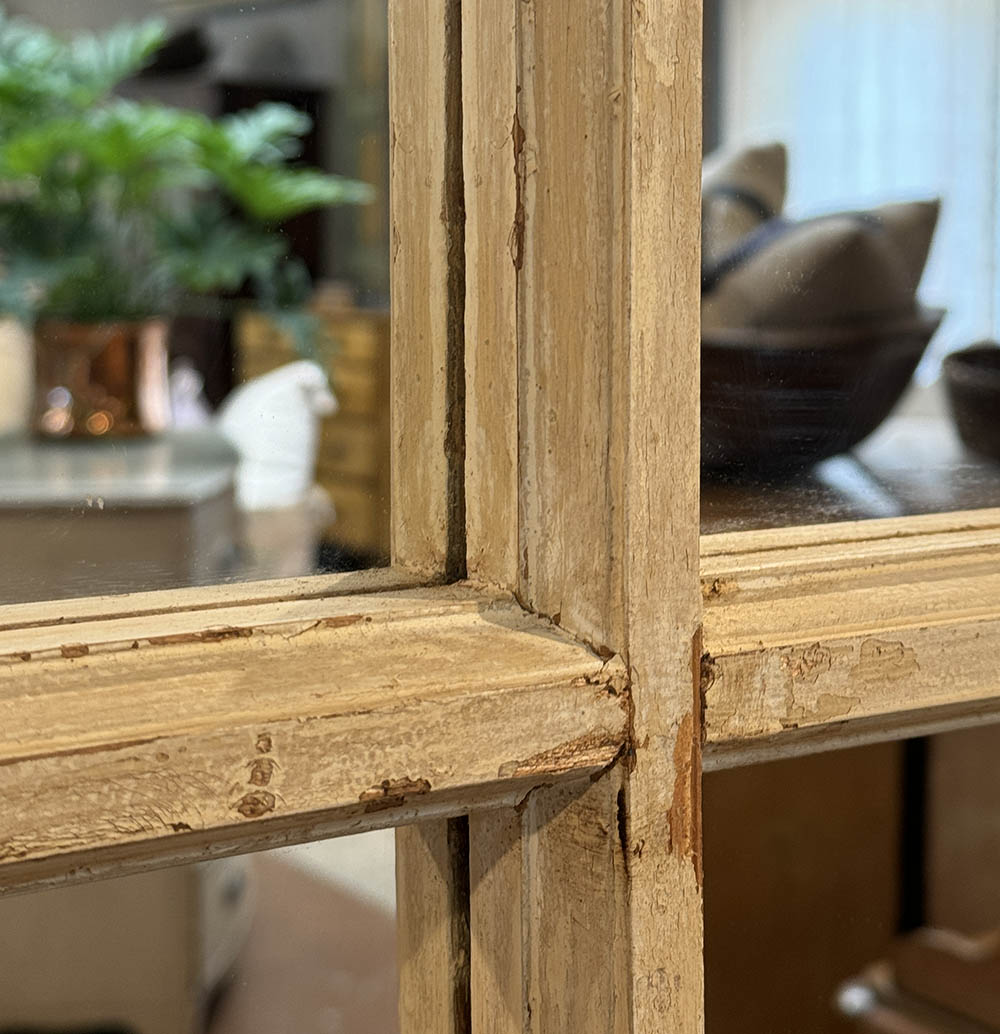 Vintage Window Frame Mirror
