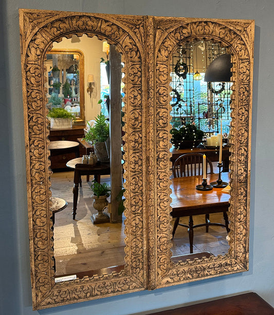 Hand-carved 19th Century French Mirrors