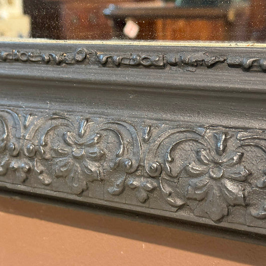Ebonized Louis Philippe Mirror 40"(H)