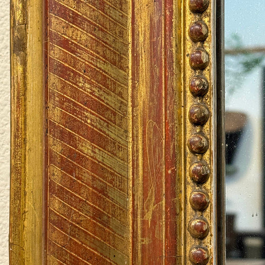 Large Louis Phillipe Mirror, 59"(H)