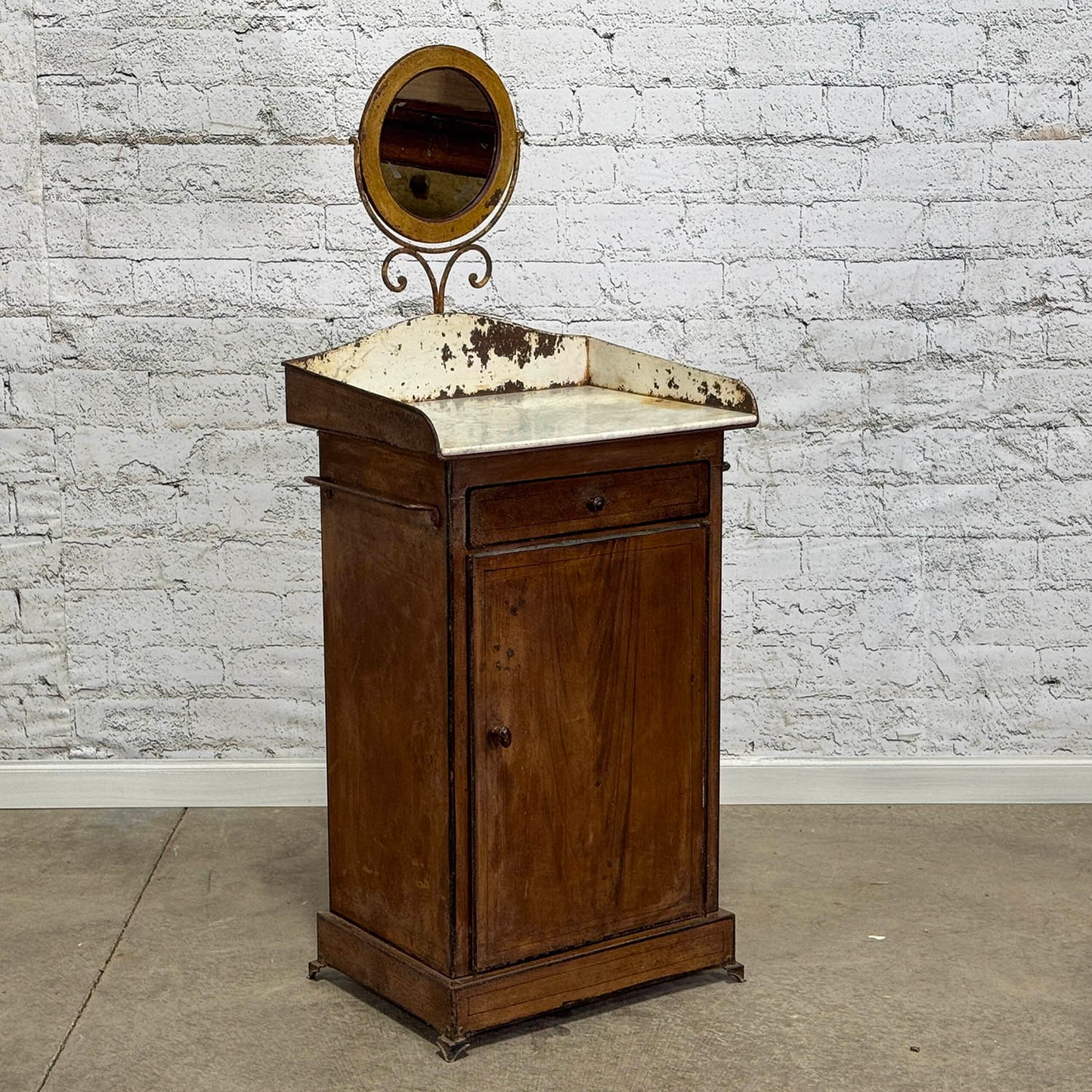 Toll Ware Wash Stand w/ Mirror