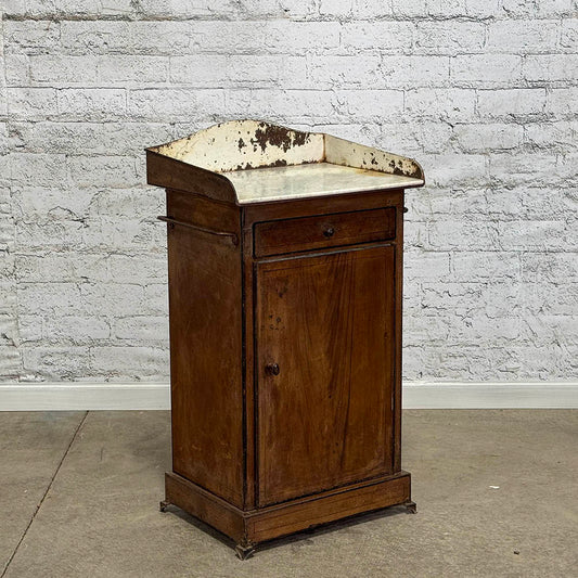 Toleware Cabinet with Mirror