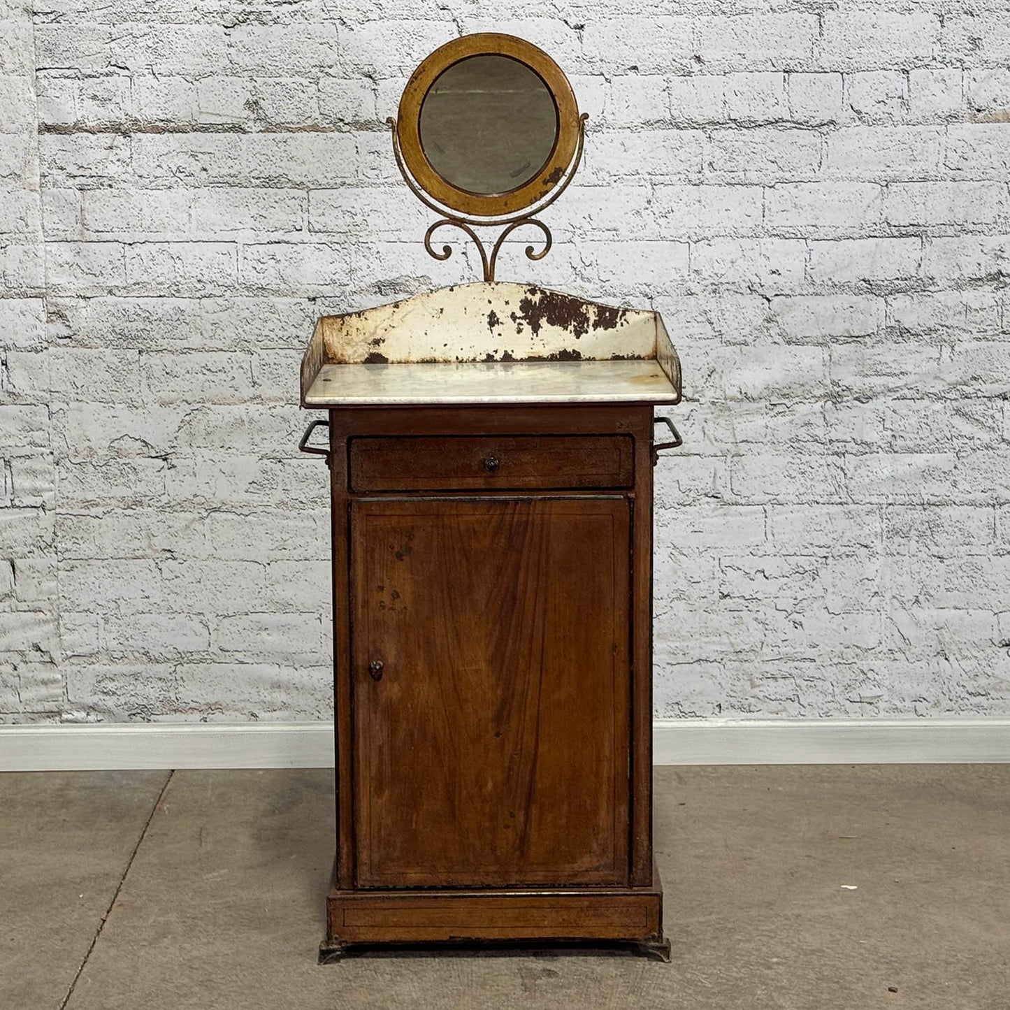 Toll Ware Wash Stand w/ Mirror