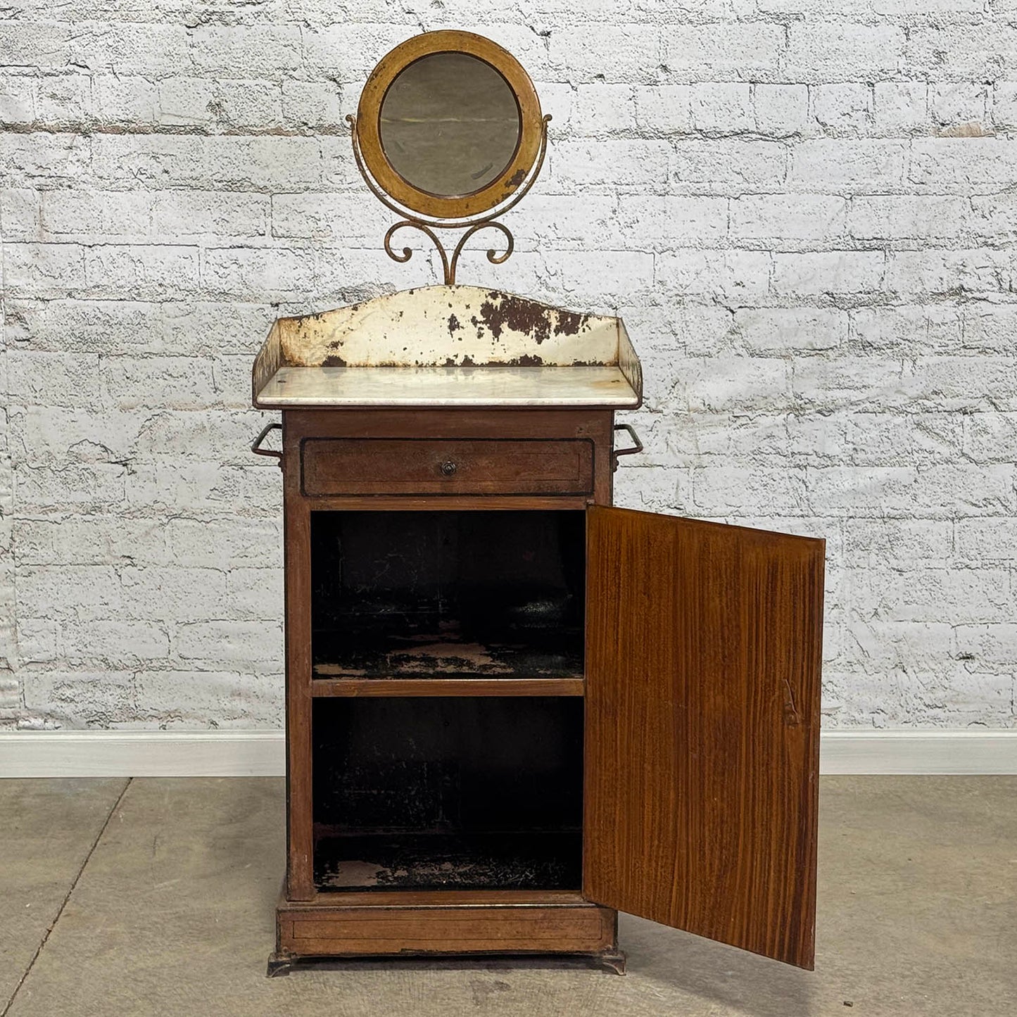 Toll Ware Wash Stand w/ Mirror