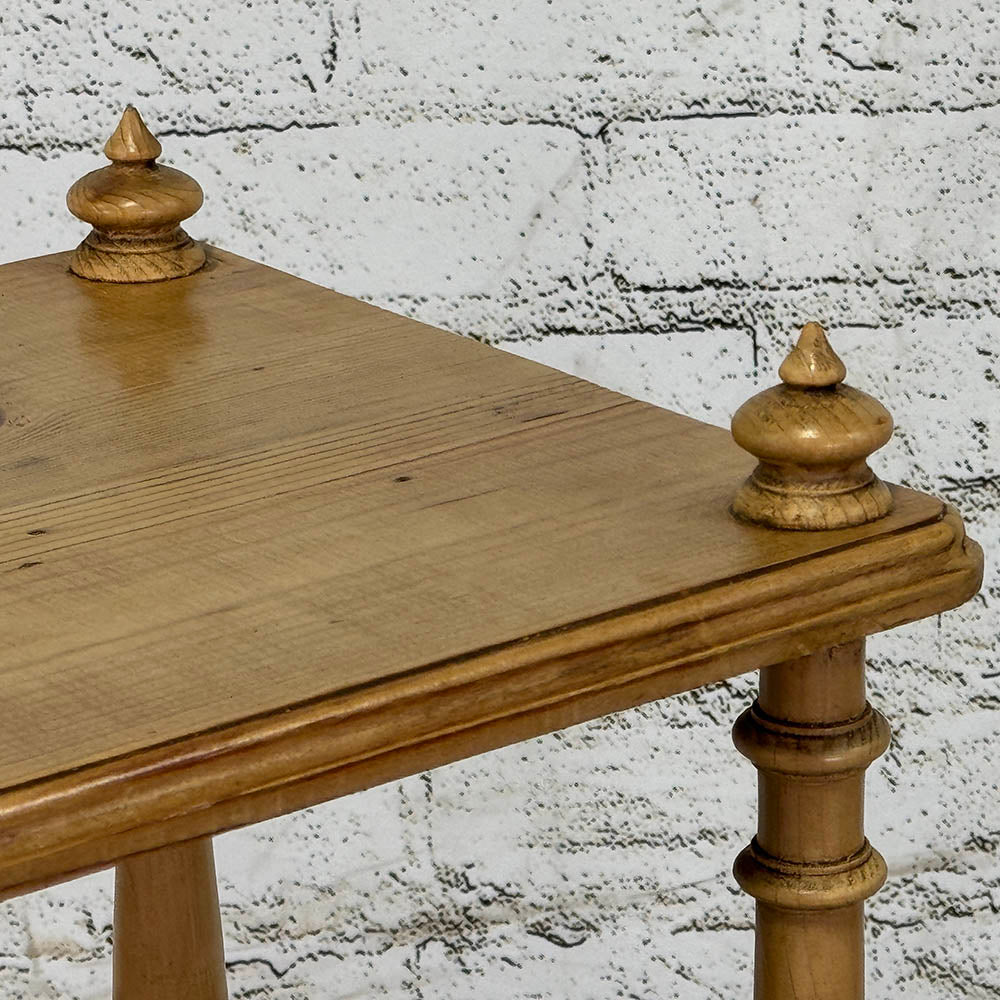 Antique English Pine Etagere