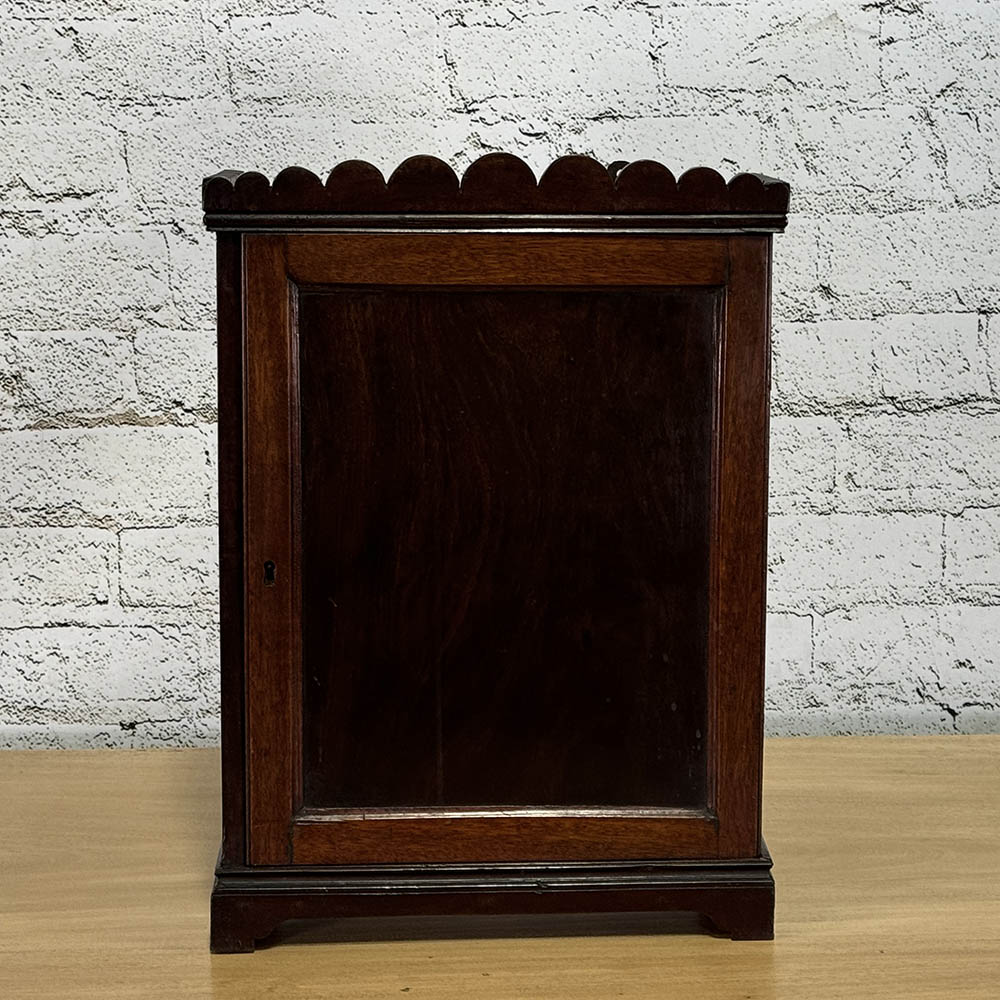 Quaint English Georgian Small Cupboard c.1870