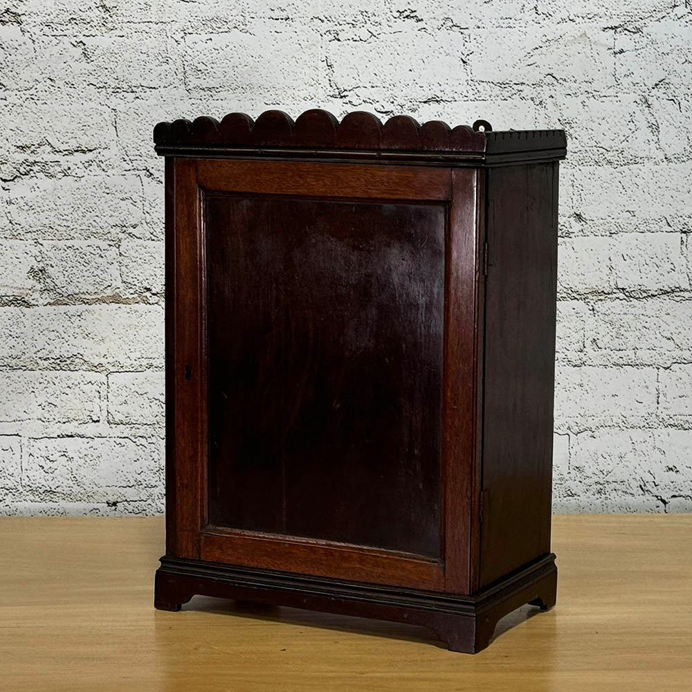 Quaint English Georgian Small Cupboard c.1870